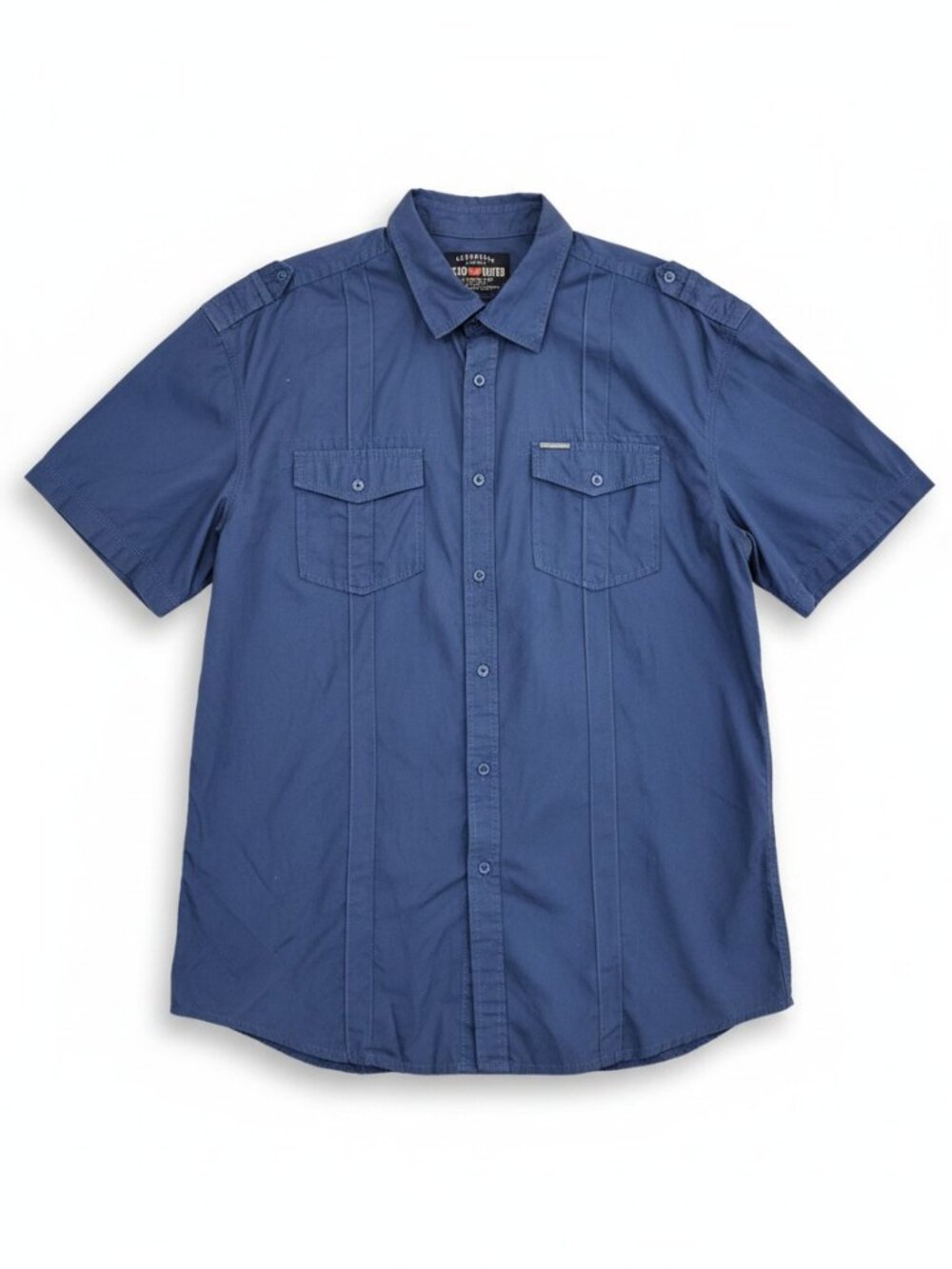 Ecko Unlimited Men's Short-Sleeve Button-Down Shirt